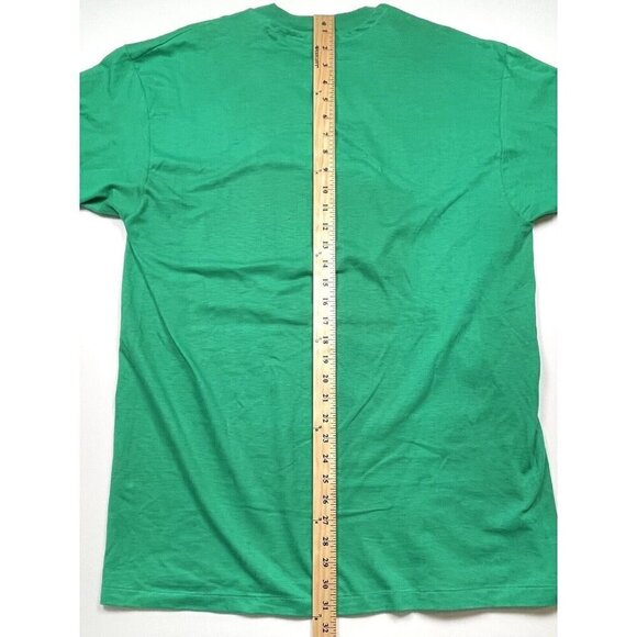 VTG 90s Adult XL (46-48) Green 100% Cotton Guinness Extra Stout T-SHIRT NWOT NEW - Picture 4 of 6